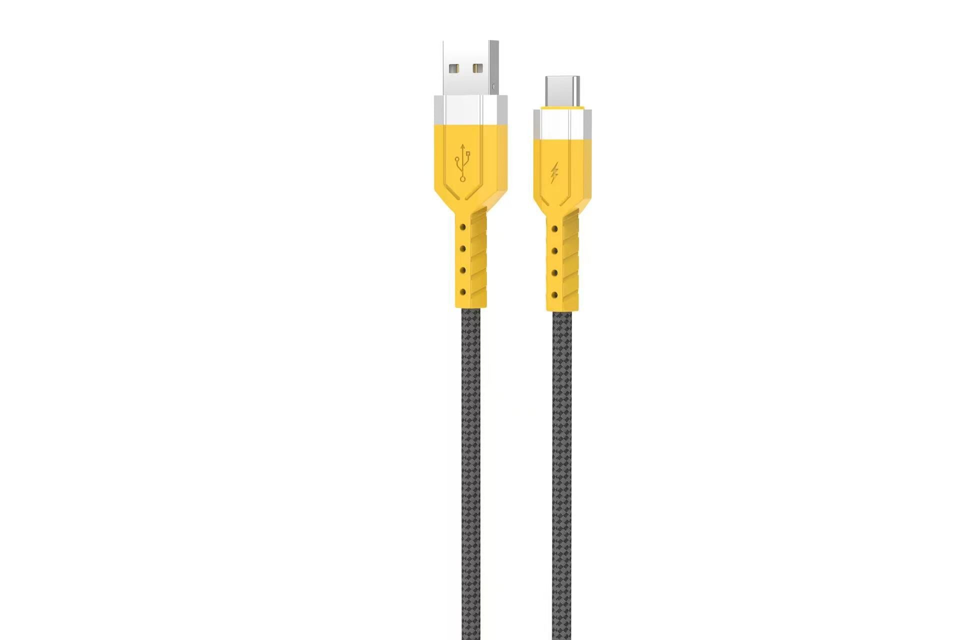 Heavy Duty Braided USB-A to USB-C Cable (1m) – 2.4A Fast Charging | Durable & Tangle-Free Heavy Duty Braided USB-A to USB-C Cable (1m) – 2.4A Fast Charging | Durable & Tangle-Free